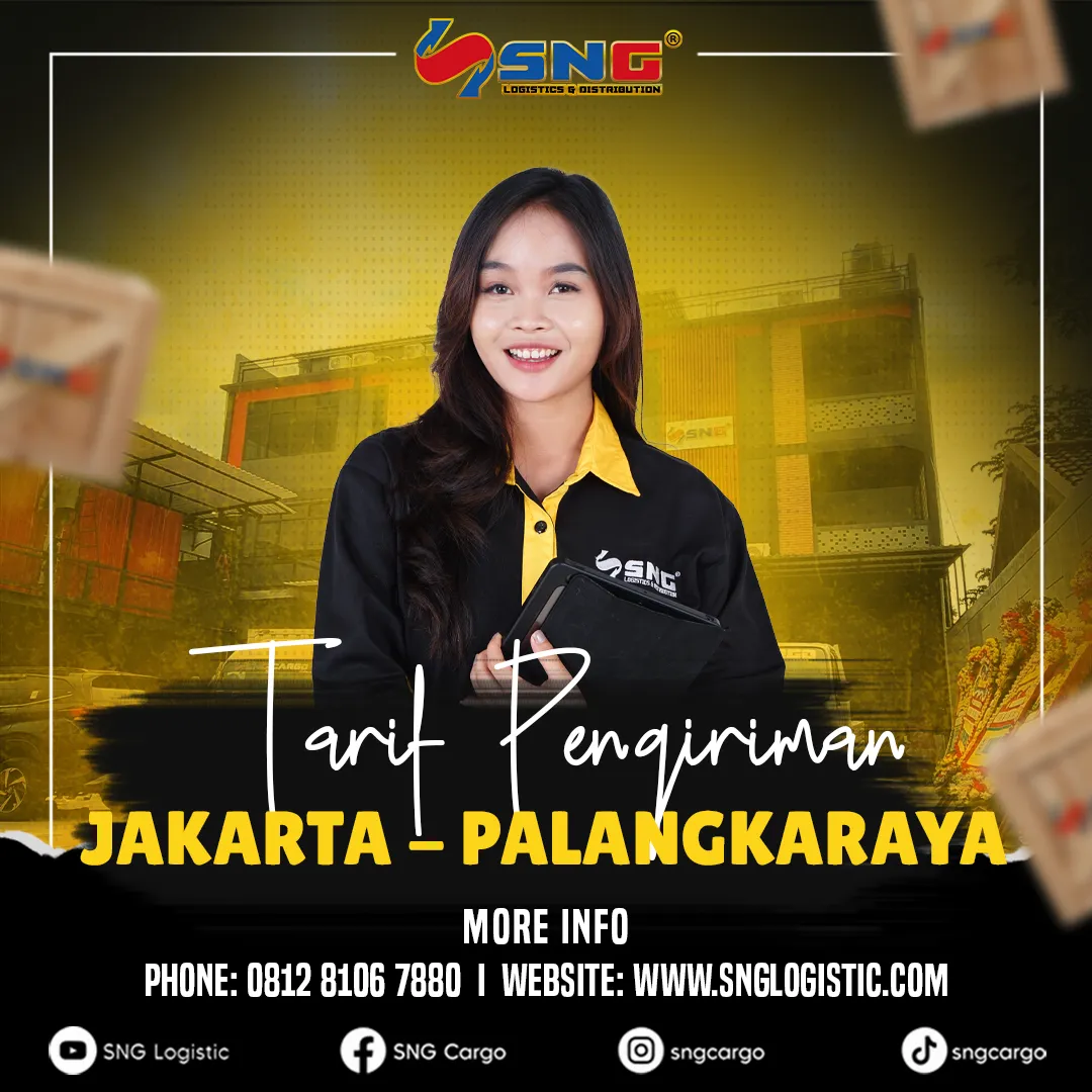Tarif Pengiriman Jakarta - Palangkaraya